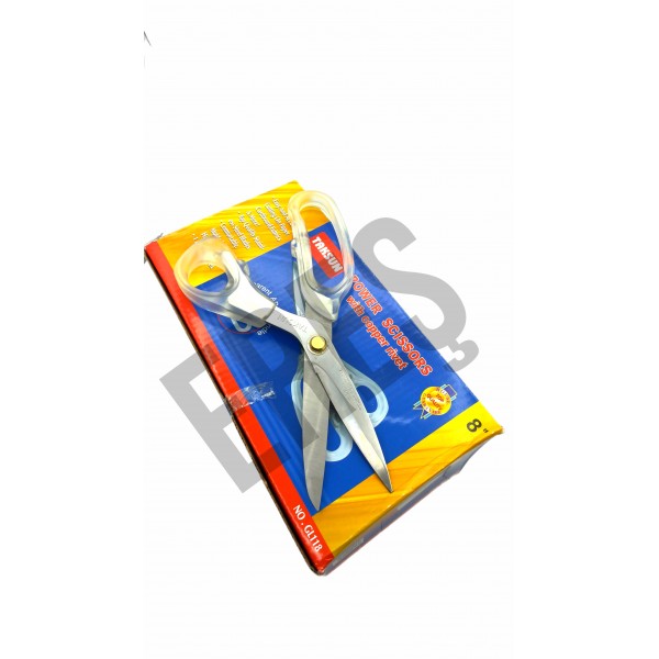 TAKSUN GL-118 Plastik Saplı Makas 20 cm