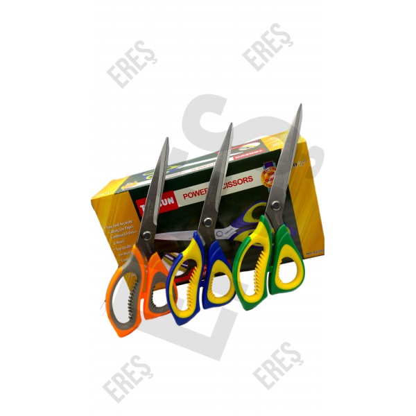 TAKSUN GL-202 PLASTİK SAPLI MAKAS 26 cm