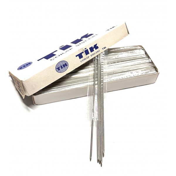 TİK Çorap Şiş Düz Demir No:10  (19 cm)