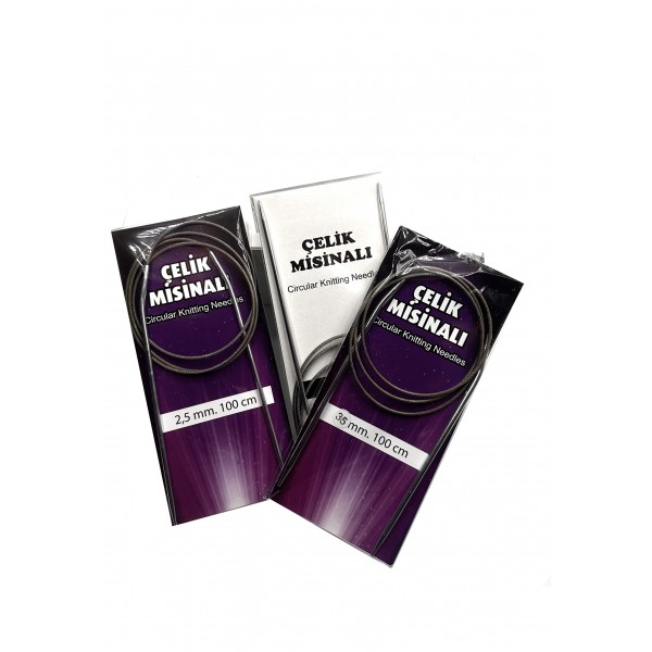 YES MİSİNALI ÇELİK ŞİŞ (100 cm) NO: 2,5-3-3,5